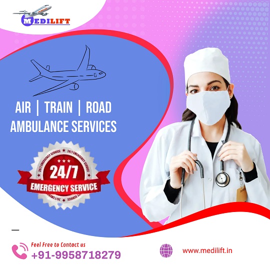 Use Medilift Air Ambulance in Allahabad with Top-Notch ICU - photo
