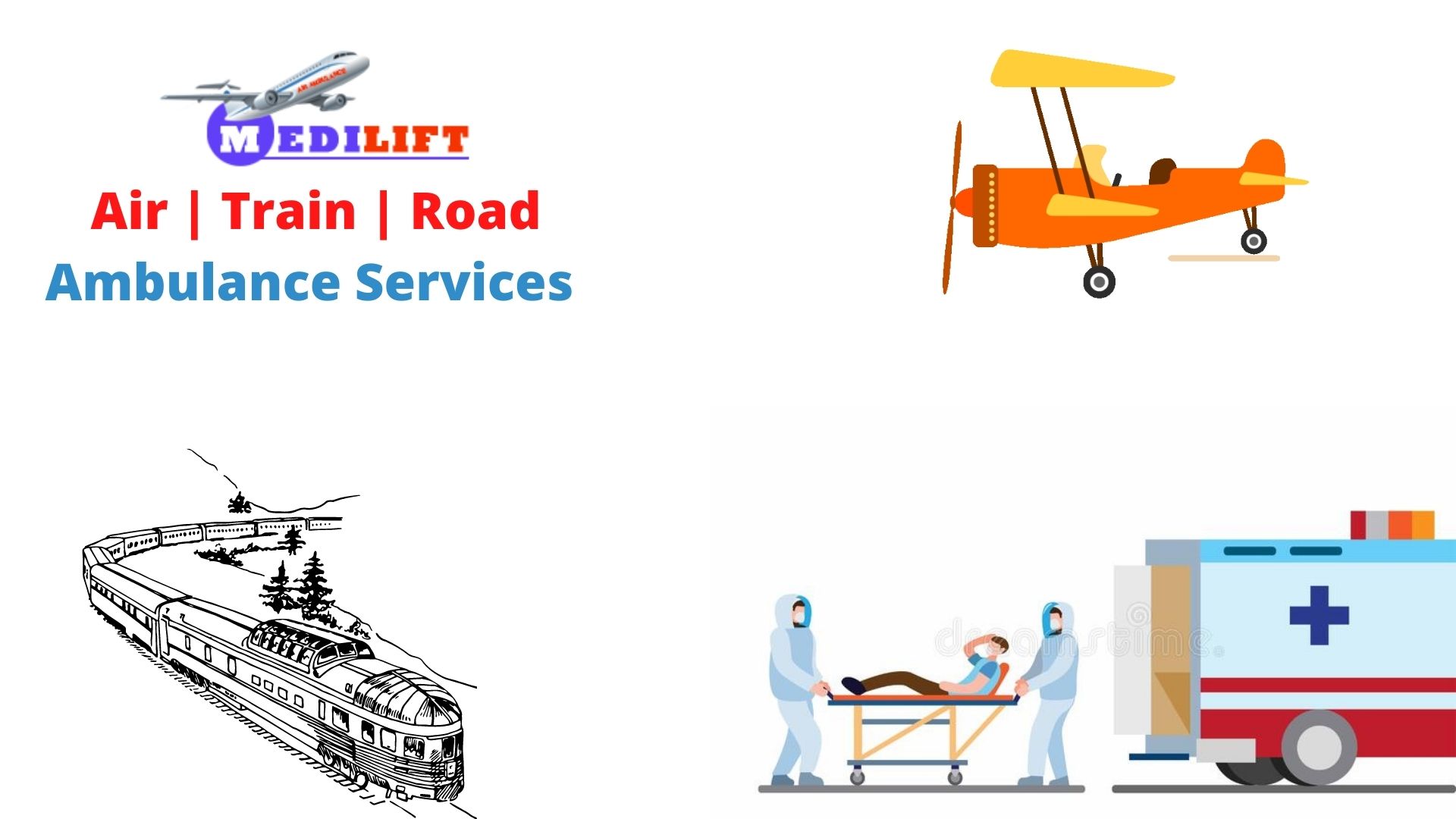 Avail Medilift Train Ambulance in Patna with Complete Medical Aid - photo