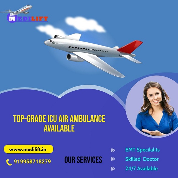 Use Now Transcendent Version of ICU Air Ambulance in Ranchi at Low Fare - photo