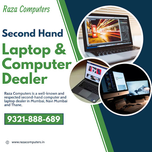 Raza Computers - Second Hand Laptops and Computers Dealer in Mumbai and Thane. - photo