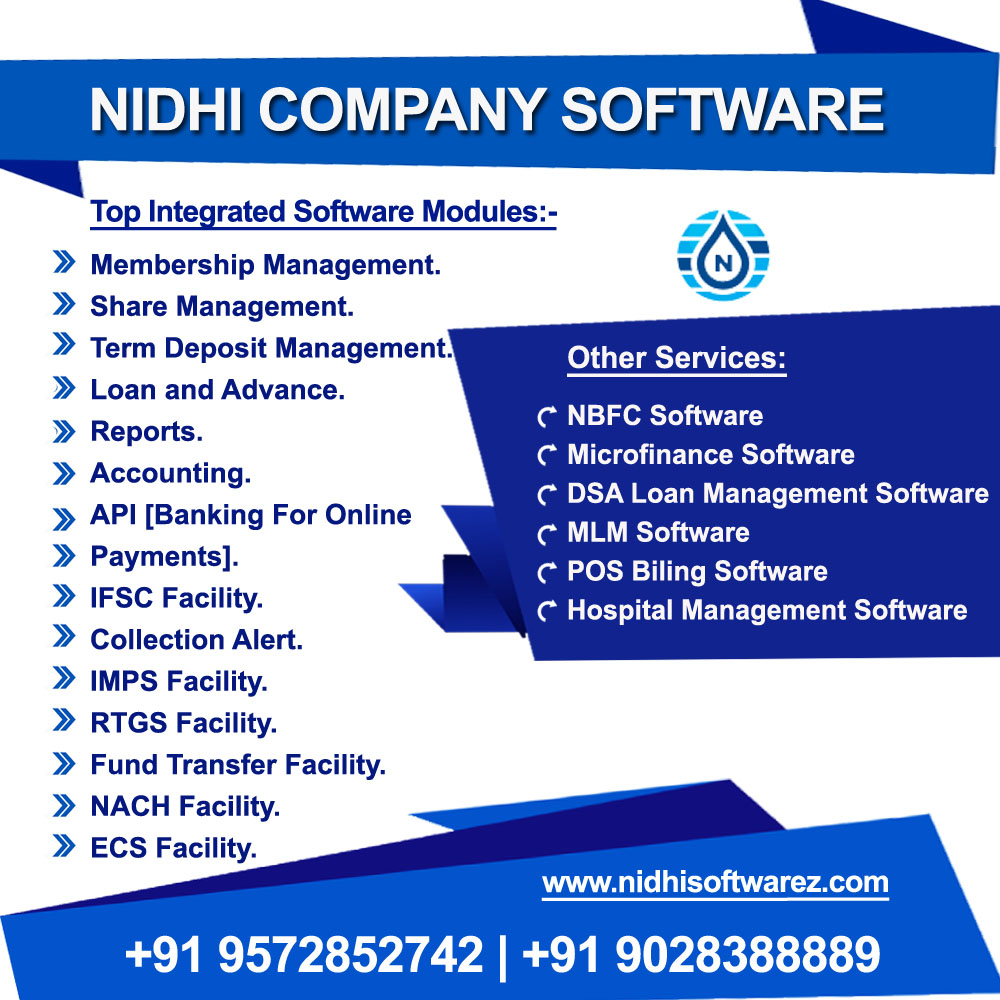 Nidhi software modules - photo