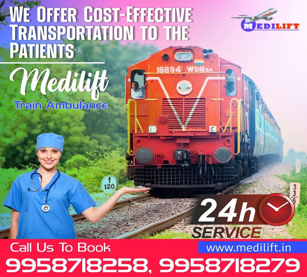 Quickly Book Medilift Train Ambulance from Ranchi for Hassle-Free Patient Transfer - photo