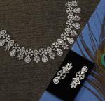 Pataka Diamond One Line Necklace Set - Sell advertisement in Ranchi