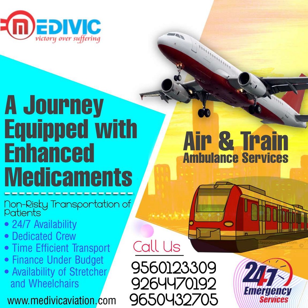 Grab Splendid Charter Air Ambulance Services in Chennai by Medivic - photo