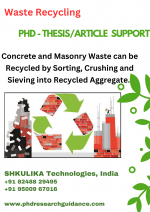 Waste Recycling Dissertation & Thesis Writing Service, Guidance & Help - Services advertisement in Surat