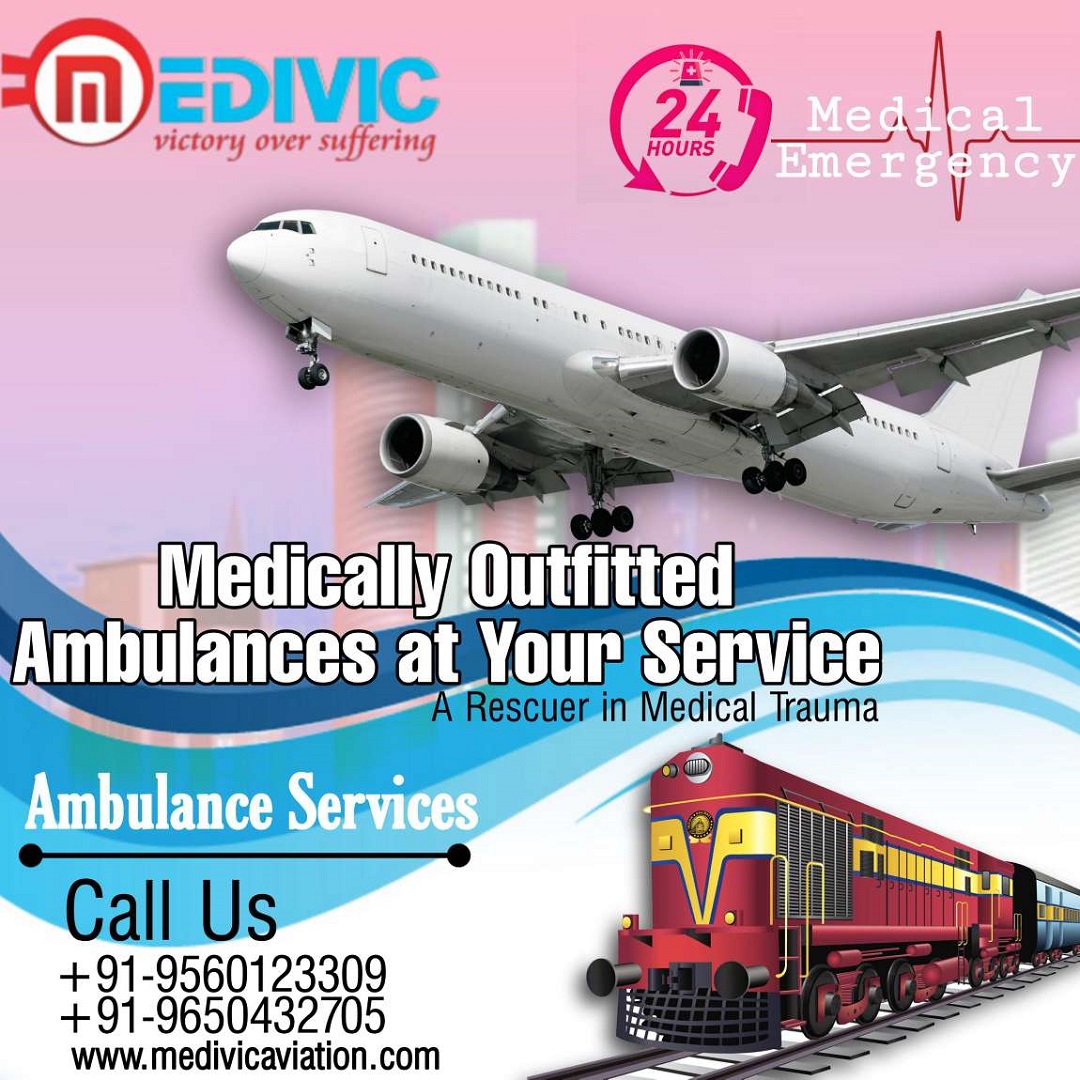 Hire Medivic Air Ambulance Service in Guwahati at an Affordable Expense - photo