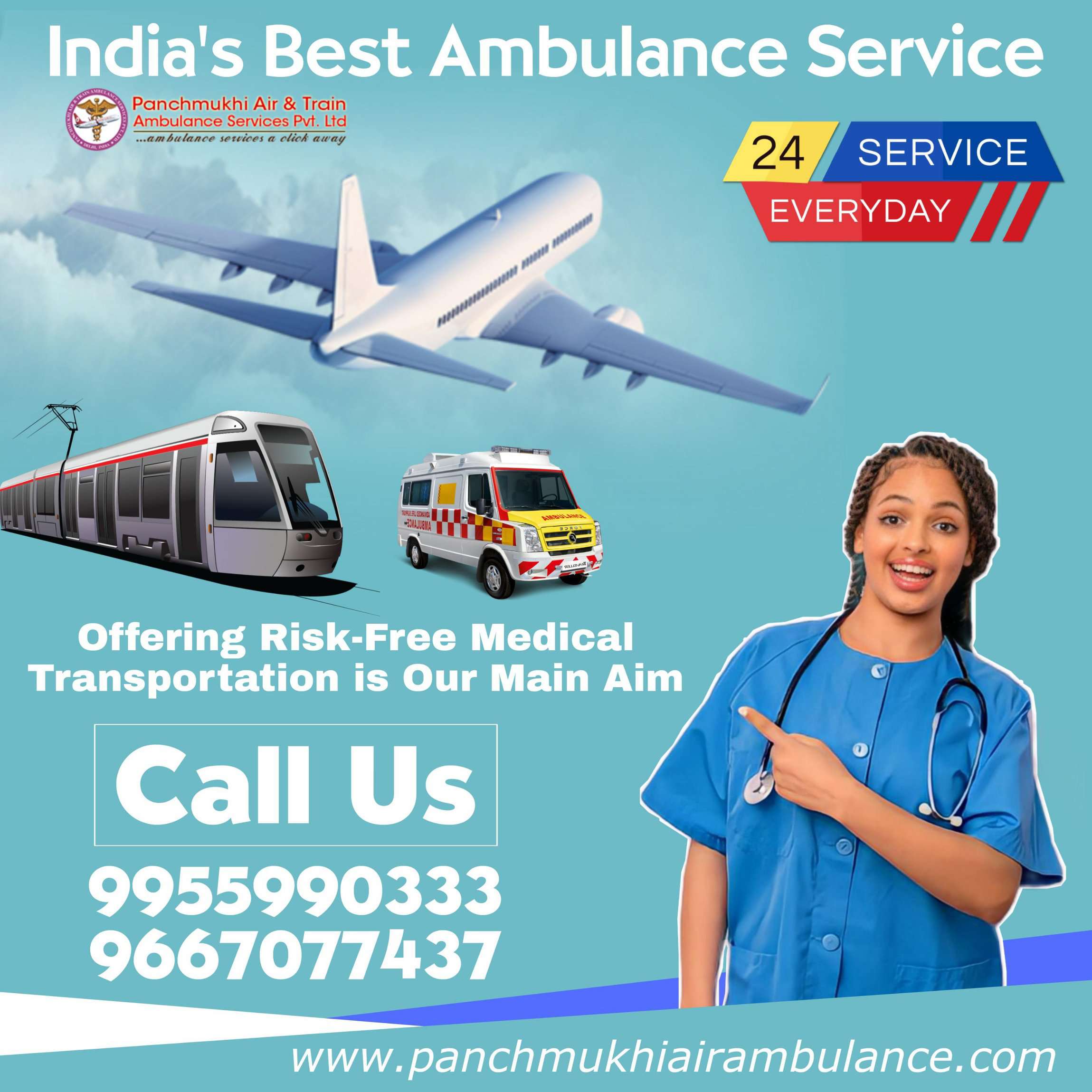 Use Panchmukhi Air Ambulance Services in Patna with Hassle-Free Patient Transfer - photo