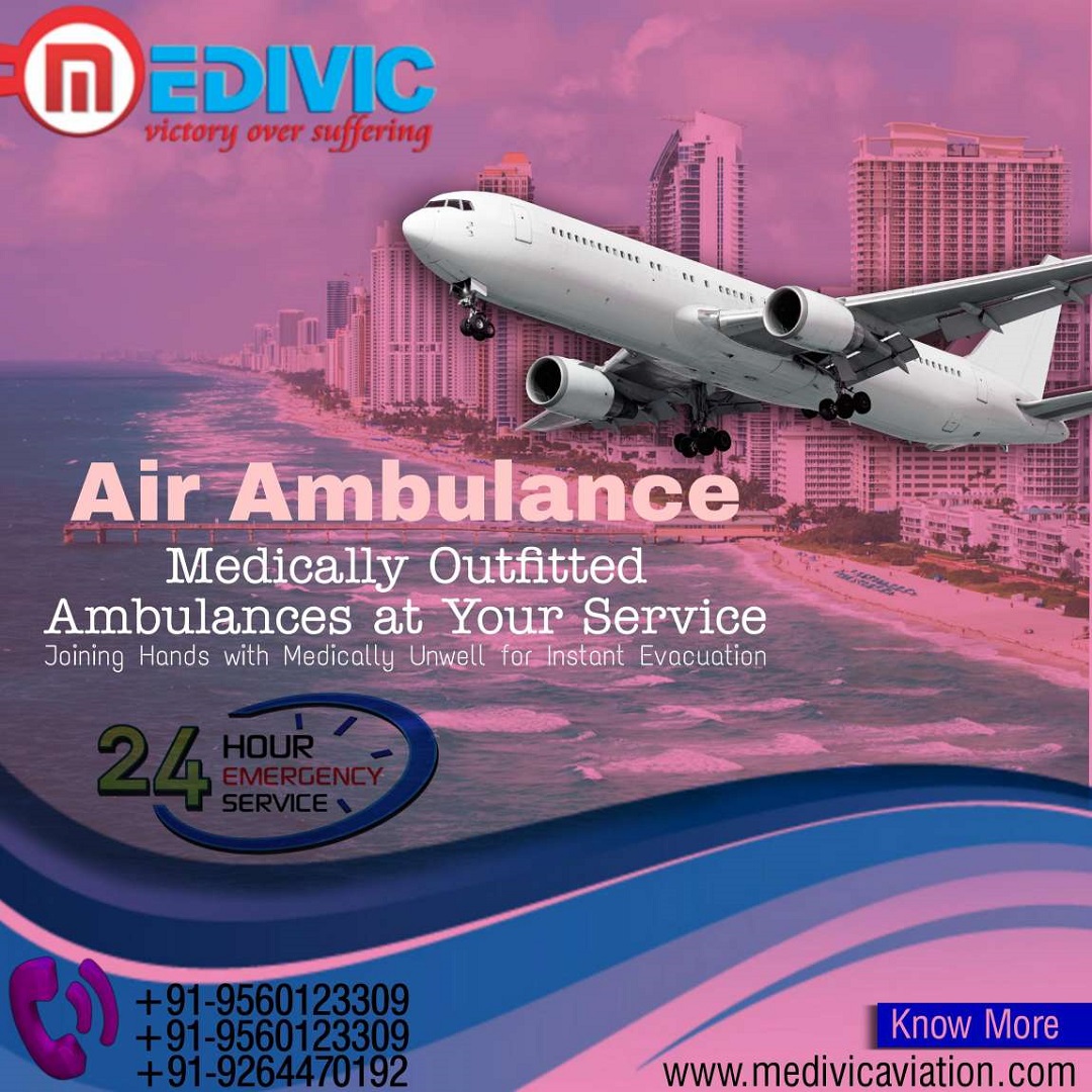 Get India’s Top-Rated Air Ambulance Service in Mumbai by Medivic - photo