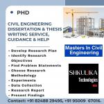 Civil Engineering Dissertation & Thesis Writing Service, Guidance & Help  - Services advertisement in Coimbatore