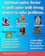 Powerful traditional healer and spell caster USA, UK, India, Chile, South Africa. - Services advertisement in Dehri
