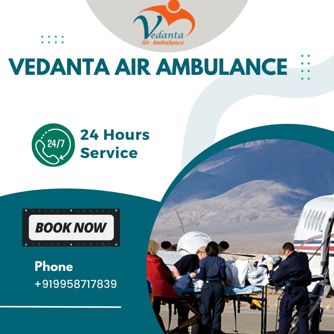 Book Vedanta Air Ambulance from Kolkata with Excellent Medical Assistance - photo